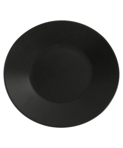 KURO BLACK ROUND PLATE Ø 30.5CM