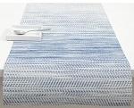 WAVE TABLE RUNNER BLUE 14X72″ / 36X183cm
