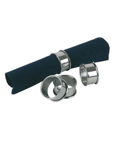 NAPKIN RING S/S 4EA/SET