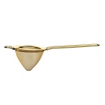 FINE MESH BAR STRAINER GOLD