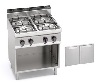 GAS RANGE 32"- 4 BURNER W/CABINET (80CM) - TBD