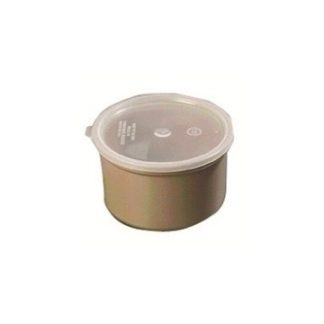 CROCK 1.5QT W/LID BEIGE