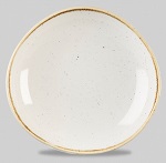 ROUND TRACE BOWL BARLEY WHT TBD