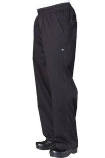 BAGGY BASIC LIGHTWEIGHT PANTS BLACK - SIZE MEDIUM