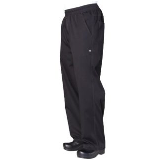 BAGGY BASIC LIGHTWEIGHT PANTS BLACK - SIZE XLARGE