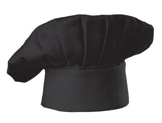 CHEF HAT BLACK - EACH