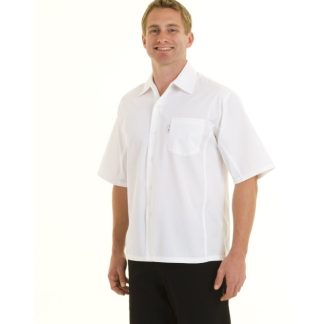 COOL VENT™ COOK SHIRT SHORT SLEEVE WHITE - SIZE XXLARGE