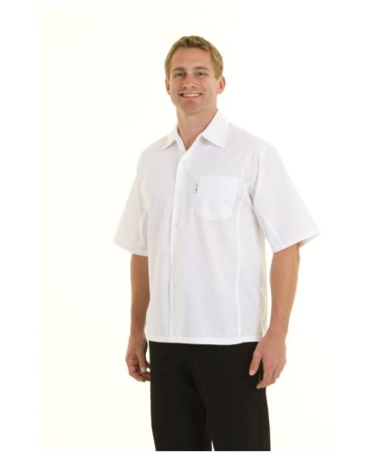 COOL VENT™ COOK SHIRT SHORT SLEEVE WHITE - SIZE XXLARGE