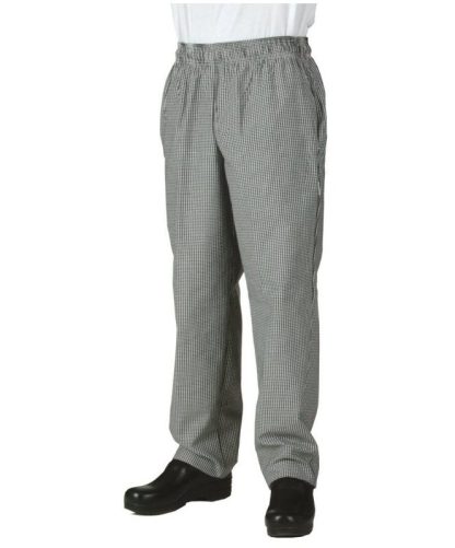 ESSENTIAL BAGGY CHEF PANTS SMALL CHECK - SIZE XXLARGE