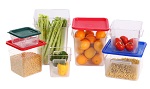 CONTAINER 22QT SQUARE CLEAR
