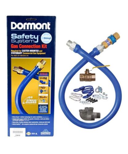GAS HOSE CONNECTOR KIT 1 1/4" x 48"