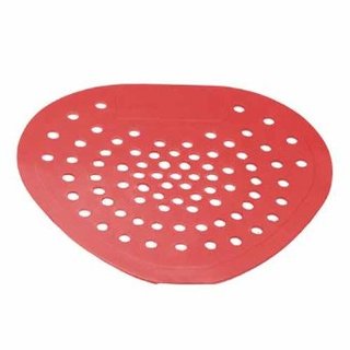 URINAL SCREEN VINYL CHERRY - CASE OF 12 EACH