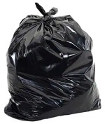 LINER 44 GAL LD BLACK - CASE OF 100 EACH