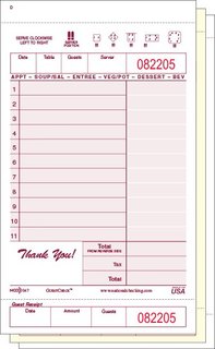 3PLY CARBONLESS GUEST TBD - CASE OF 50 BOOKS