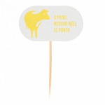 STEAK MARKER MEDIUM WELL - PACK OF 100 EACH