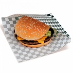 DOUBLE OPEN SANDWICH BAG BLACK - PACK OF 500 EACH