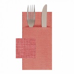 NAPKIN KANGAROO BURGUNDY 33X40CM - CASE OF 14 PACK