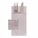 NAPKIN KANGAROO CHOCOLATE 33X40CM - CASE OF 14 PACK