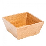SQUARE BOWL BAMBOO - EACH