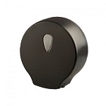 TOILETPAPER DISPENSER BLACK - EACH