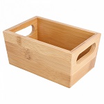 BAMBOO BREAD BOX 15X10X7CM - EACH