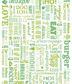 BURGER WRAPPING PAPER GREEN - CASE OF 4 PACK