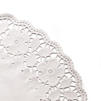 DOILY ROUND LACE 4" - PACK OF 250 EACH