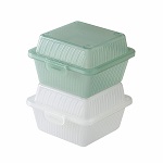ECO FOOD CONTAINER 5X5" 1 COMPARTMENT - EACH