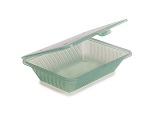 ECO FOOD CONTAINER 9X6.5" 1 COMPARTMENT - EACH