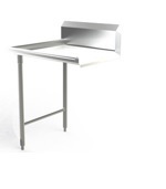 DISH TABLE CLEAN 30"x48", RIGHT MOUNT SS