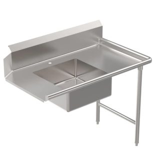 DISH TABLE SOILED 30"x60", RIGHT MOUNT