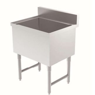ICE BIN 29X21X33 DEEP SS