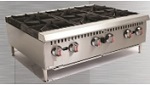 GAS RANGE 36" COUNTERTOP - 6 BURNER (92CM)