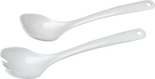 SALAD FORK  WHITE