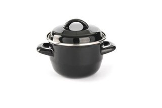 SOUP/SAUCE PAN W/LID 0.8LT BLK
