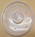 LID FOR 10-16oz PAPER CUP - CASE OF 20 PACK