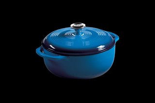 ENAMEL DUTCH OVEN 4.6QT BLUE