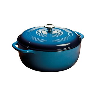 ENAMEL DUTCH OVEN 7.4Ltr BLUE