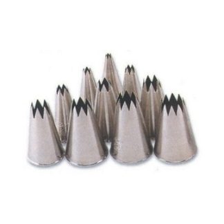 PASTRY TUBE STAR S/S 13mm 2pc