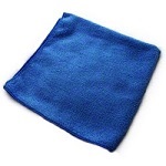MICROFIBER CLOTH BLUE - PACK OF 12 EACH