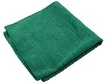 MICROFIBER CLOTH GREEN - PACK OF 12 EACH