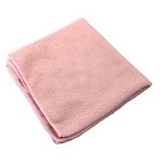 MICROFIBER CLOTH PINK - PACK OF 12 EACH