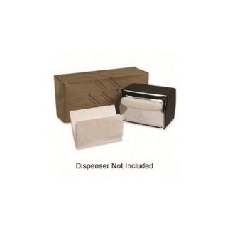 LUNCH NAPKIN 1PLY 1/4 FOLD WHITE - CASE OF 6000 EACH