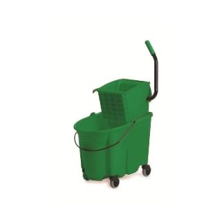 MOP BUCKET + WRINGER GREEN