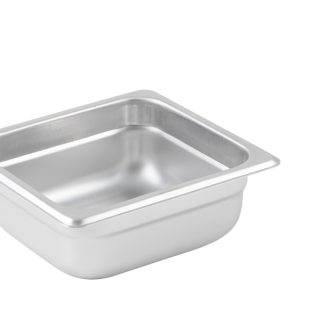 STEAM PAN ONE SIXTH 6"