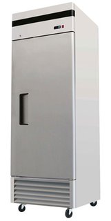 REACH-IN COOLER 27", 1 DOOR SS - 115V (19.1CFT)