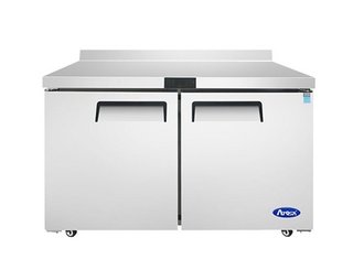 WORKTOP COOLER 27", 2 DOOR SS - 115V (13.4CFT)