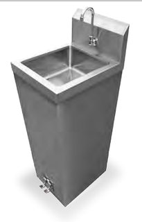 HANDSINK;PEDESTAL W/FAUCET