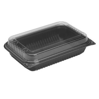 1 COMPARTMENT SUSHI BLACK TBD - CASE OF 100 EACH
