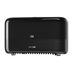 DISPENSER CORELESS 2 ROLL BLACK - EACH